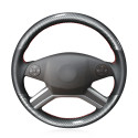 For for Mercedes Benz M-Class R-Class GL-Class 2010-2012 Personalize Hand-Stitched Car Steering Wheel Cover 