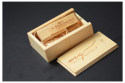 Swivel Wood USB Flash Drive with Wood Box