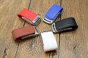 colorful leather usb drive