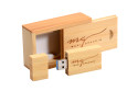 Thick maple wood usb box
