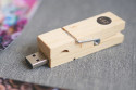 wood usb flash drive with logo