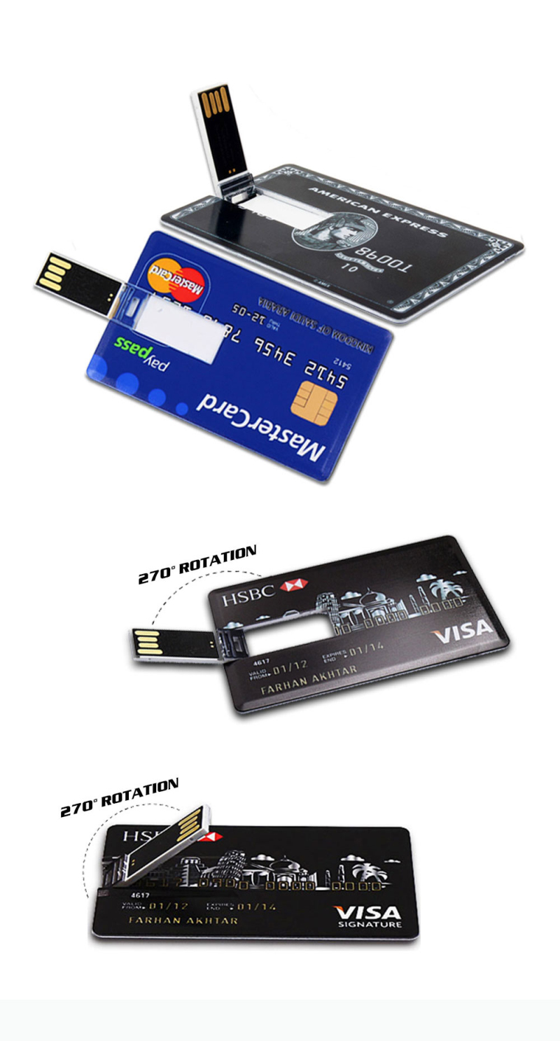 C-05 Credit Card shape USB Flash Drive