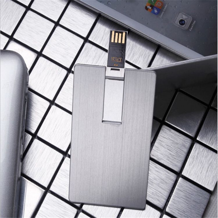 C-27 Metal Card shape USB Flash Drive