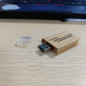 Very interesting Book-shape Wooden USB flash drive