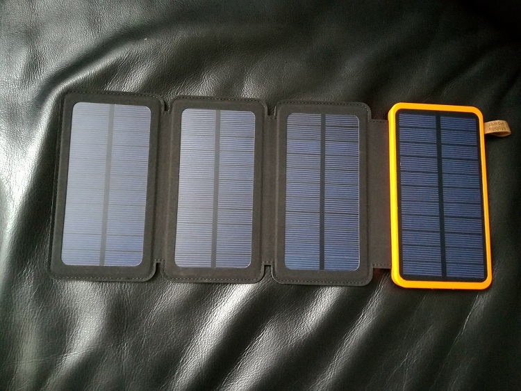 Solar Folding Power Bank 10000mAh / 160000mAh