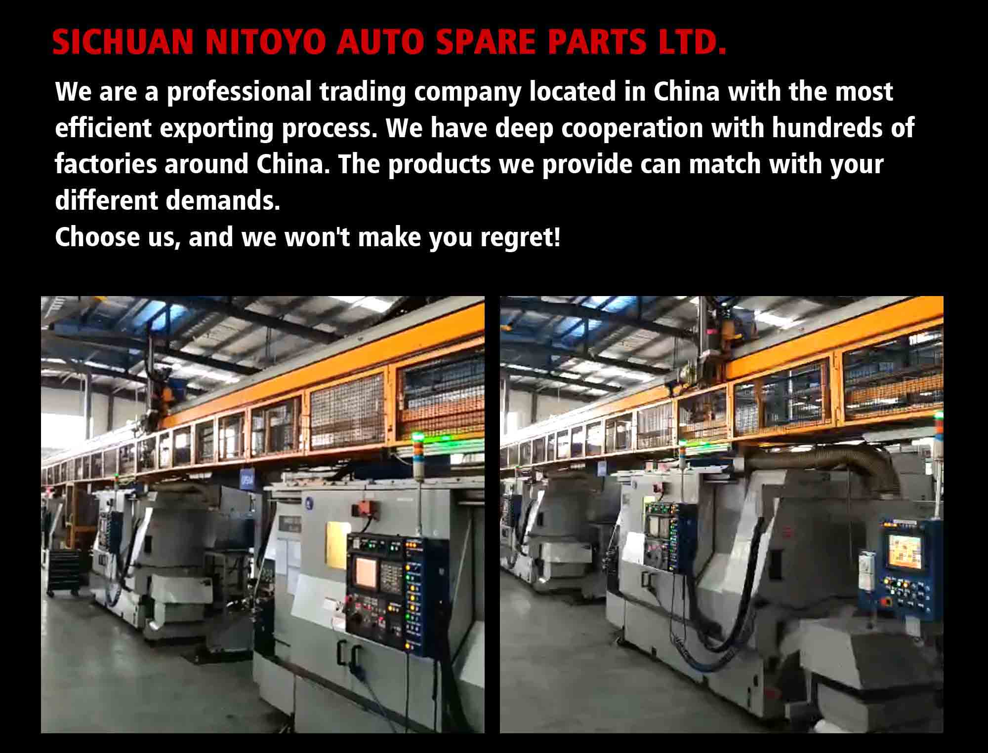 NITOYO Engine Crankshafts Cast Steel Crankshafts for Sale Used for Peugeot 405 Crankshafts
