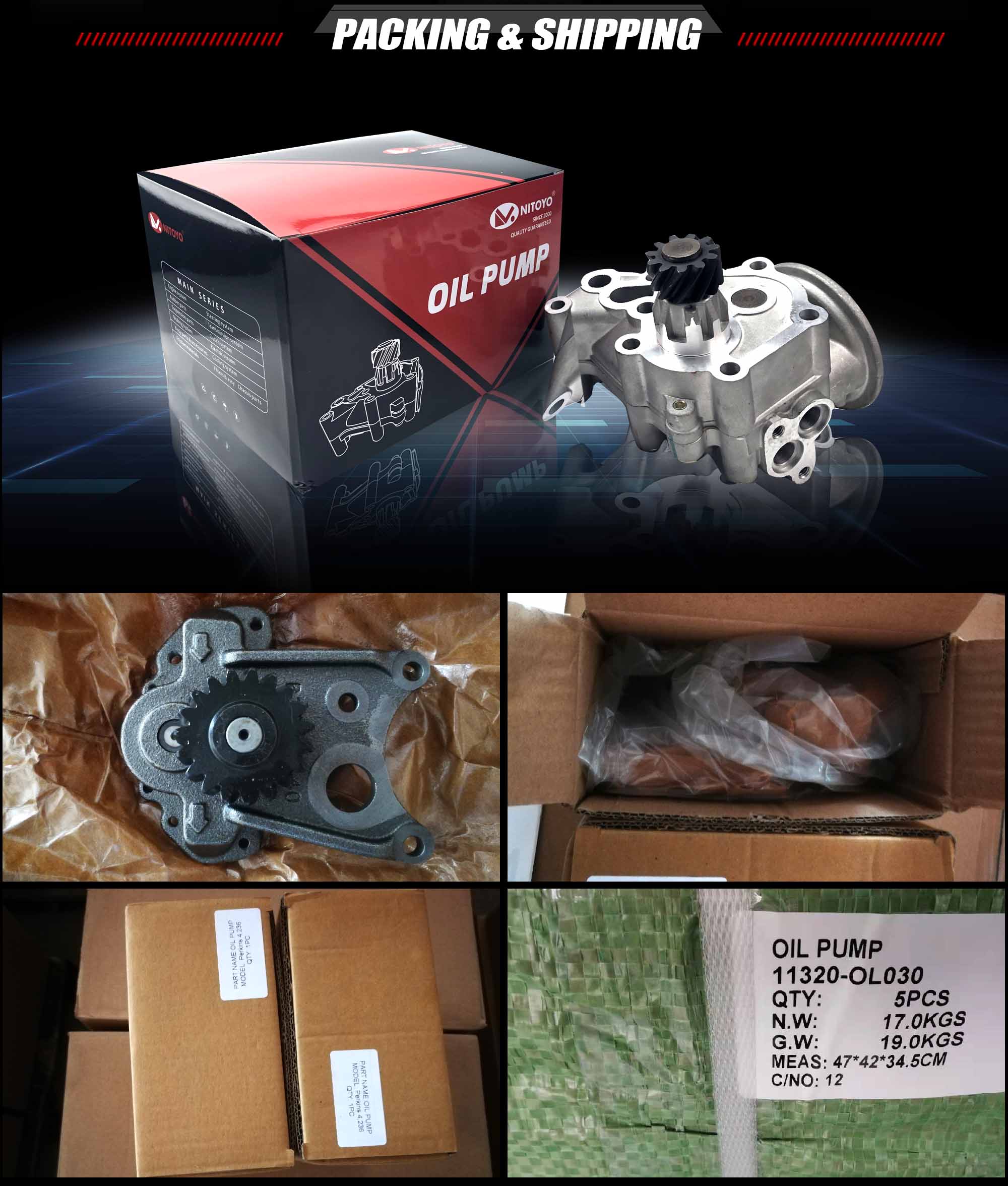 Oil Pump 4132f057 Used For perkins
