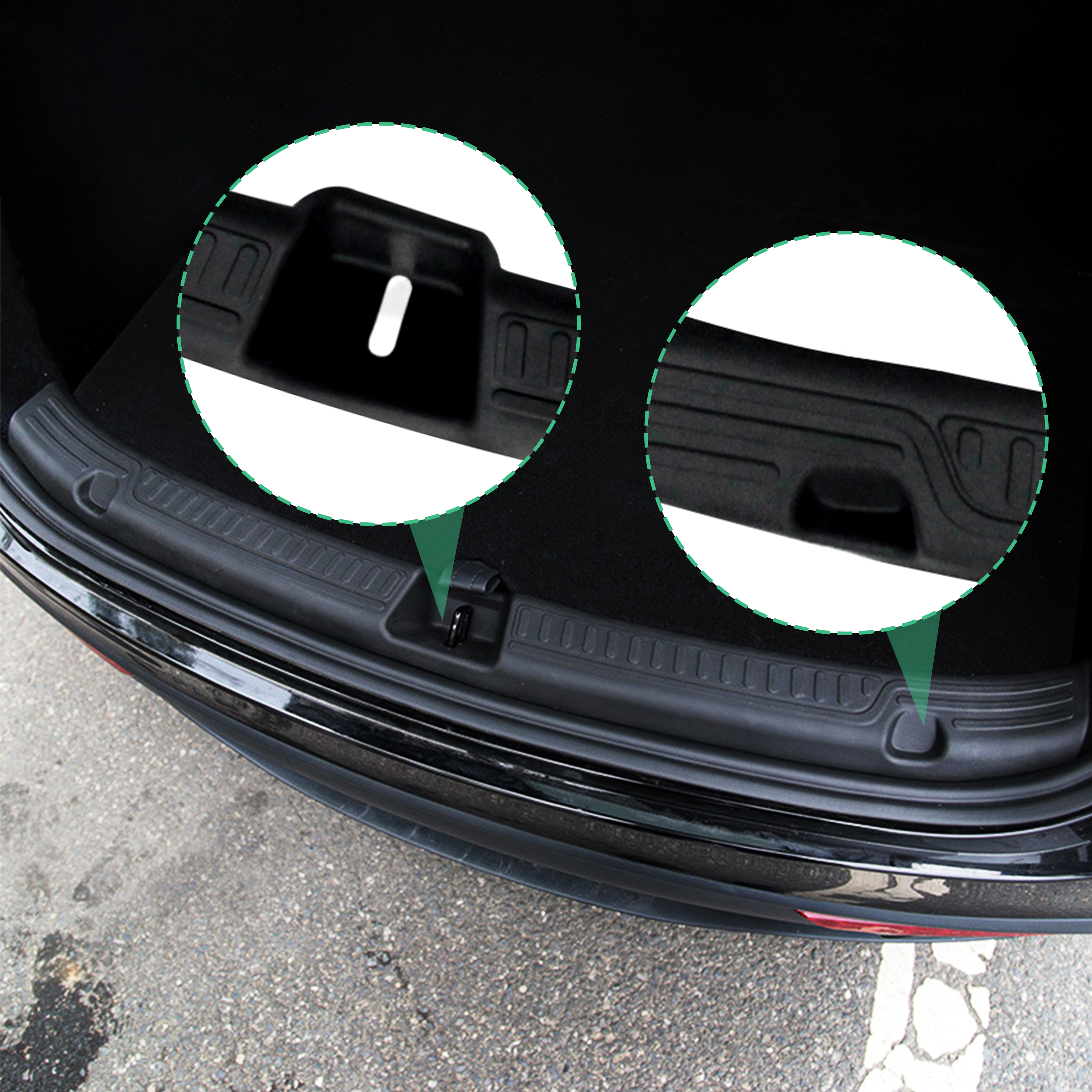 NITOYO Body Parts Rear Bumper Guard Protector Car Bumpers For Tesla Model Y bumper