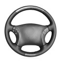 for Mercedes Benz W203 C-Class 2001-2007 Suede Car Steering Wheel Cover 