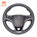 Car Accessories Custom Hand Sewing Steering Wheel Cover Kit Wrap for Buick Regal 2014 2015 2016 2017