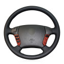 for Toyota Crown 2006-2014 Suede Steering Wheel Cover 