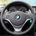 For BMW 1 Series E81 E82 E87 E88 2013 Car Accessories Custom Hand Sewing Steering Wheel Cove