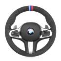 For BMW (M Sport) F40 F44 G01 G02 G05 G06 G07 G11 G12 G14 G15 G16 G2 G20 G21 G22 G23 G29G30 G31 G32 X3 X4 X5 X6 X7 Z4 Custom hand sewing steering wheel Cover