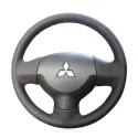 For MITSUBISHI LANCER 9 IX 2008-2009 COLT 2009-2013 Hand Sewing Steering Wheel Cover