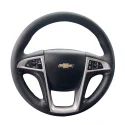 For CHEVROLET EQUINOX 2010-2016 Hand Sewing Steering Wheel Cover