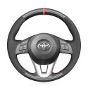 Mewant Factory Steering Wheel Wrap for Toyota Yaris iA 2017 2018