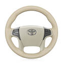 Mewant Hand Sew Steering Wheel Cover for Toyota Sienna 2010-2014