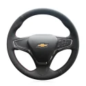 For CHEVROLET CRUZE VOLT NEW CRUZE 2015-2017 Hand Sewing Steering Wheel Cover