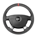 For CHEVROLET LOVA AVEO 2004-2011 Hand Sewing Steering Wheel Cover