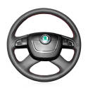 for Skoda Octavia Roomster Superb Fabia Yeti 2008-2013 Steering Wheel Cover 