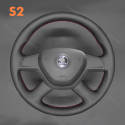 Steering Wheel Cover for Skoda Octavia Fabia 2013 (3)