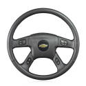 For CHEVROLET SILVERADO 2003-2007 Hand Sewing Steering Wheel Cover