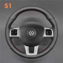 Steering Wheel Cover For Volkswagen VW Routan 2011 2012 2013 2014 (1)