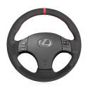 Custom Steering Wheel Cover for Lexus IS IS250 IS250C IS300 IS300C IS350 IS350C F SPORT 2005-2011