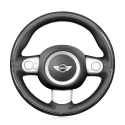 Steering Wheel Cover For MINI R56 R57 Clubman Clubvan Convertible Countryman Coupe Paceman Roadster (1)