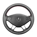 For Mercedes Benz W639 Viano 2010-2015 Vito 2010-2015 Valente 2012-2015 Hand Stitching Car Steering Wheel Cover 