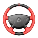  For Mercedes Benz W210 E240 E63 E320 E280 Car Steering Wheel Cover