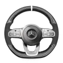 for Mercedes Benz W177 W205 W213 W222 W463 2018 2019 Steering Wheel Cover 