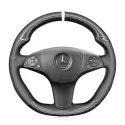 For Mercedes-Benz SLR-Class SL-CLass SLK-Class AMG 55 63 65 Hand Sewing Steering Wheel Cover