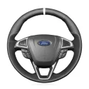 STEERING WHEEL COVER FOR FORD EDGE GALAXY S-MAX MONDEO 2014-2020