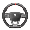 Steering Wheel Cover for Seat Leon FR CUPRA Ibiza Alhambra Line Arona Ateca Toledo 2014-2020