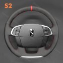 for Citroen C4 DS 4 DS4 2010-2019 Steering Wheel Cover (3)