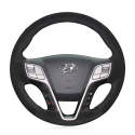 MEWANT Steering Wheel Cover for Hyundai Santa Fe Grand Santa Fe H350 2012-2019