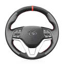 FOR Hyundai Tucson 2015-2020 Hand Stitched Steering Wheel Cover Kits