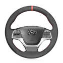 FOR Hyundai Accent Elantra 2018-2020 DIY Steering Wheel Cover Kit