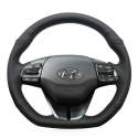 Custom Stitching Steering Wheel Cover for Hyundai Ioniq Elantra Sport|SR Turbo 2018-2020