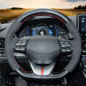 Custom Stitching Steering Wheel Cover for Hyundai Ioniq Elantra (Sport|SR Turbo) 2018-2020