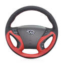 Custom Steering Wheel Cover for Hyundai Sonata i45 2010-2014