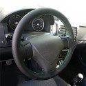 Hand Stitching Custom Steering Wheel Cover for Kia Rio 2 5 2005-2009 (3)