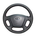 Hand Sewing Steering Wheel Cover for UK Kia Carens 2 Rondo 2 2008-2012