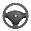 For BMW E90 320 318i 320i 325i 330i 320d X1 Custom Hand Sewing Unique Steering Wheel Covers