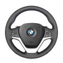 For BMW X5 X6 F15 F16 2013-2019 Hand Sewing Custom Made Steering Wheel Covers for Sale