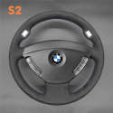 For BMW BMW E65 E66 2006-2008 Custom Steering Wheel Cover DIY (1)