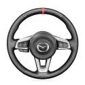 For Mazda MX-5 2016 2017 2018 2019 Custom Hand Sewing Steering Wheel Cover