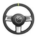 Car Accessories Custom Hand Sewing Steering Wheel Cover For Mazda MX-5 RX-8 CX-7 CX7 2007 - 2013