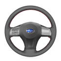 Steering Wheel Cover Wrap for Subaru Forester XV Crosstrek Impreza Legacy Outback 2012-16